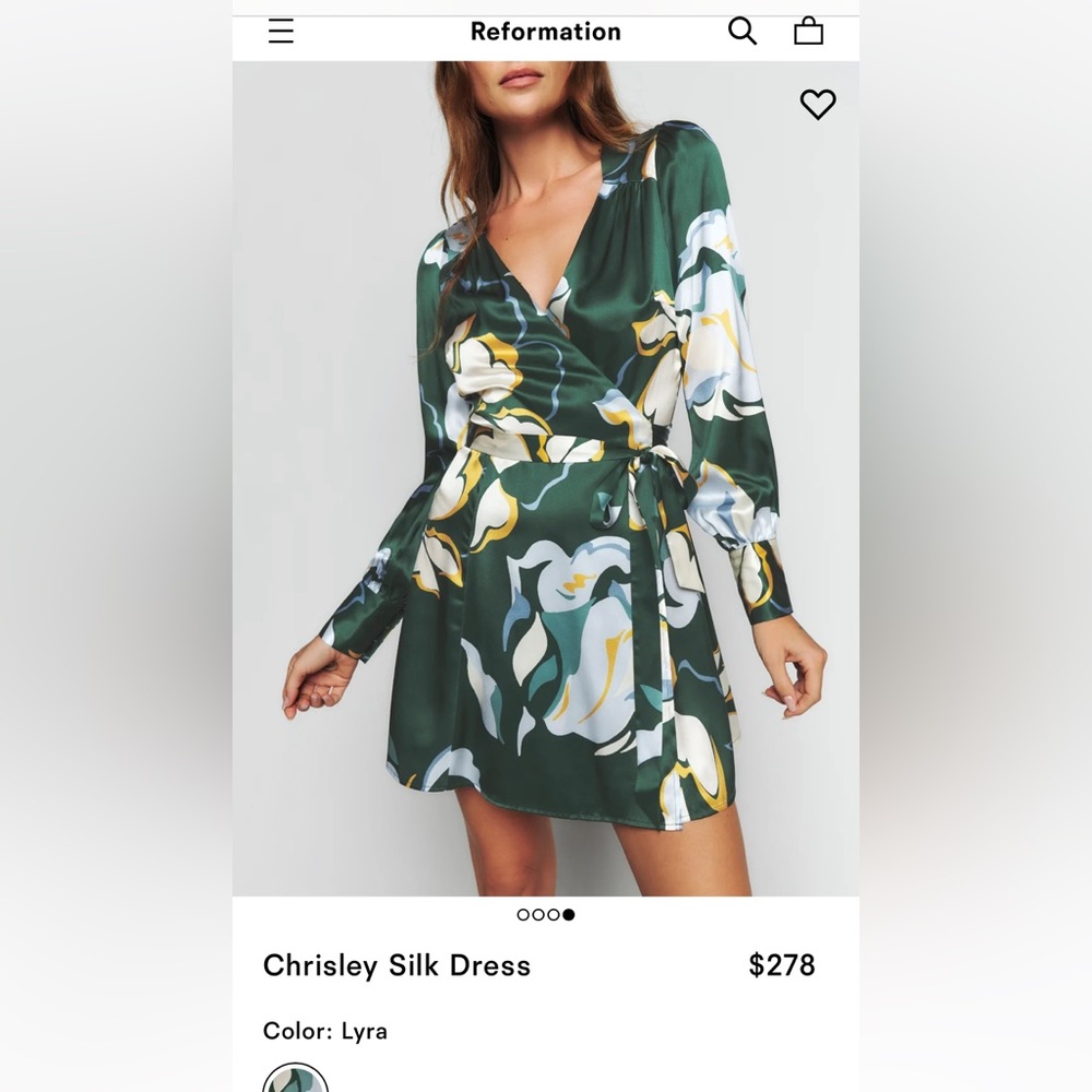 Chrisley Silk Dress